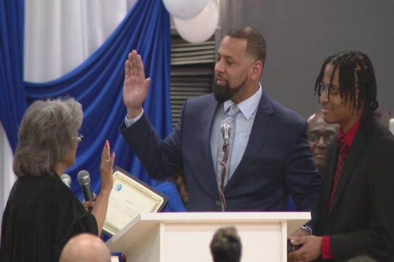 Jason House Sworn In as New Mayor of Dolton Amid High Hopes for Reform and Recovery
